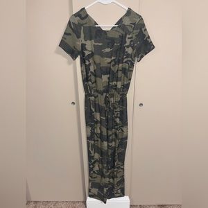 Green Camo jumpsuit